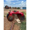 Grade niveladora tatu com 48 dedos